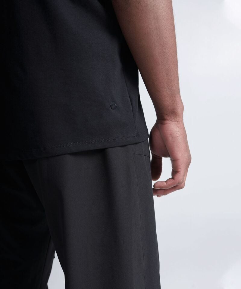 Camiseta Para Hombre Negro