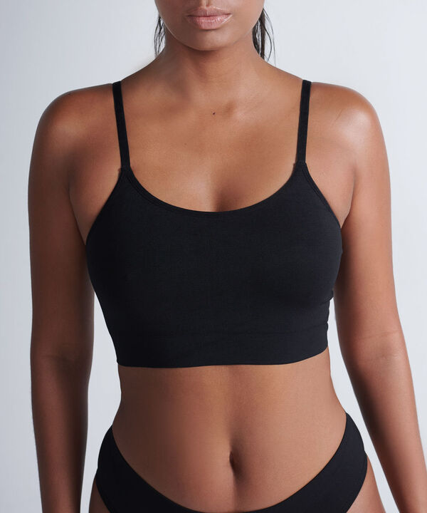 Top Para Mujer Negro image number null
