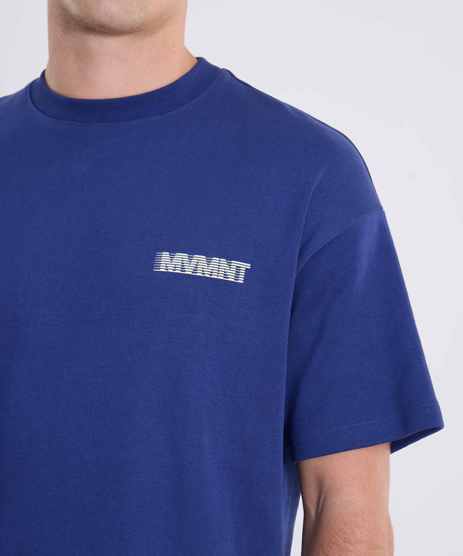 Camiseta Para Hombre AzulOscuro