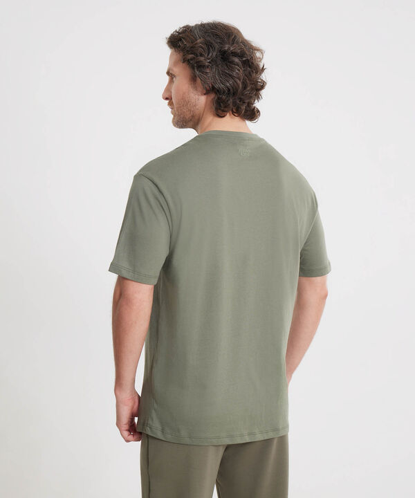 Camiseta Para Hombre Verde image number null