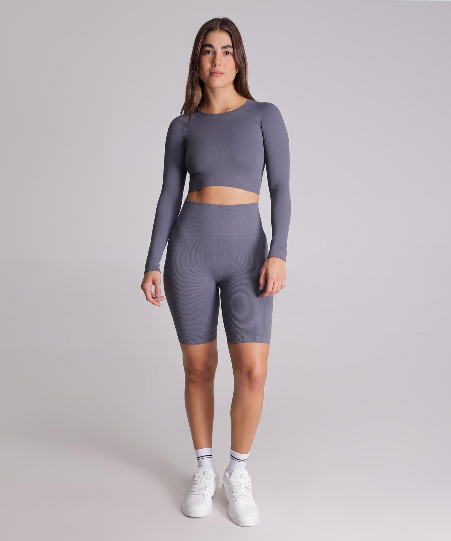 Camiseta Para Mujer GrisOscuro