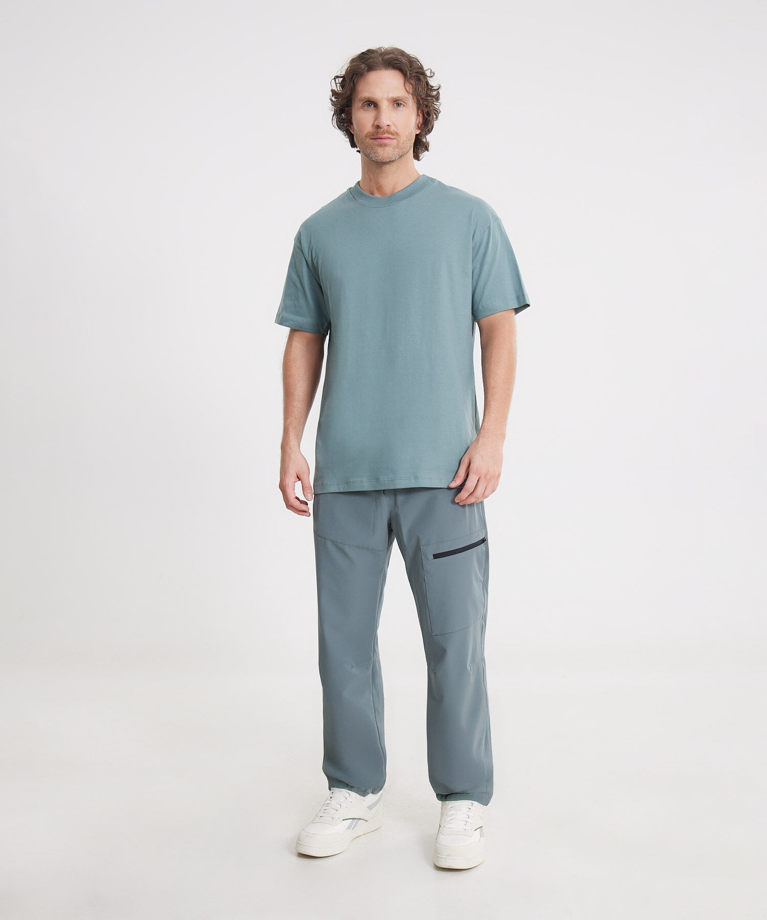 Camiseta Para Hombre Verde