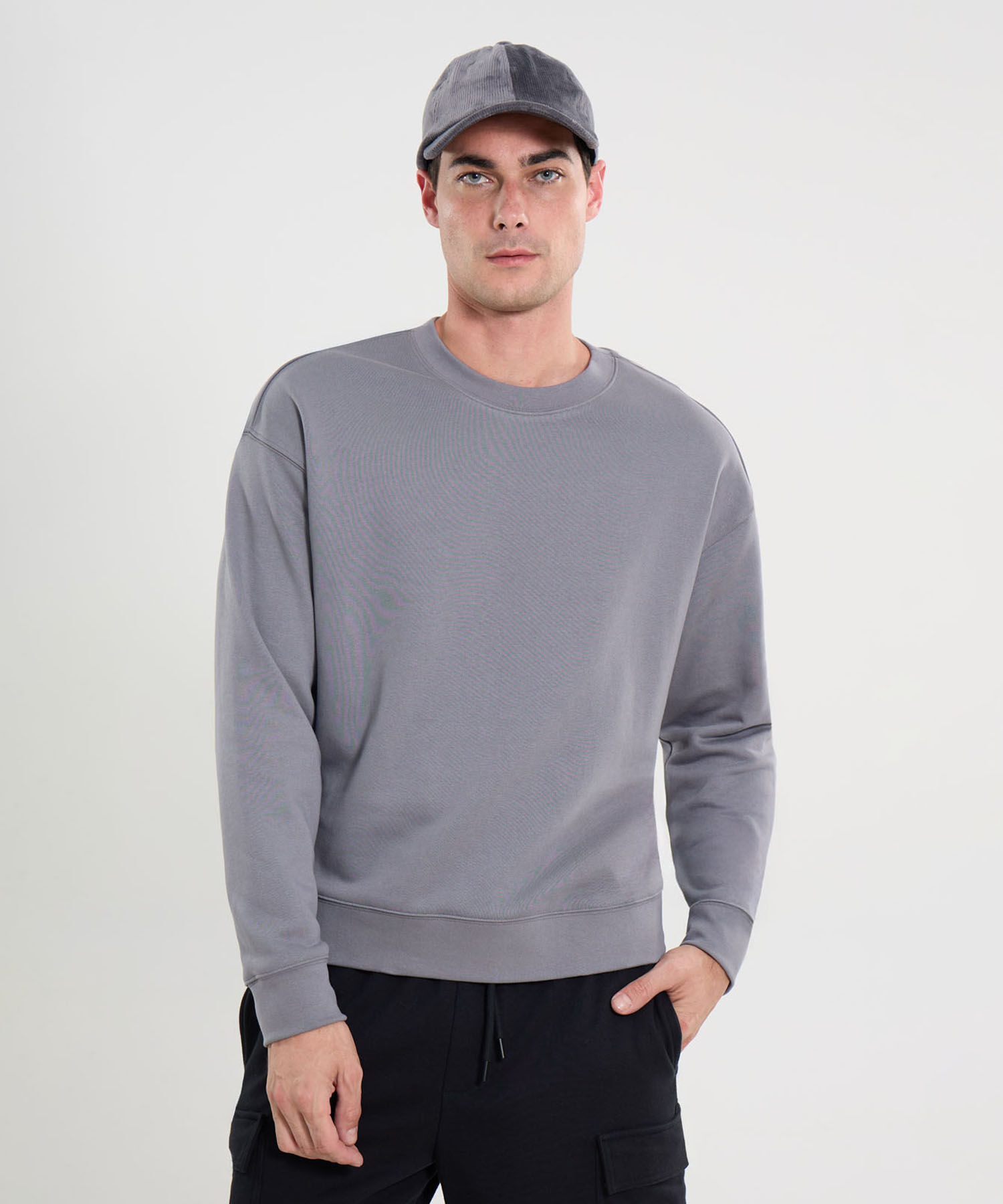 Buzo Para Hombre Gris
