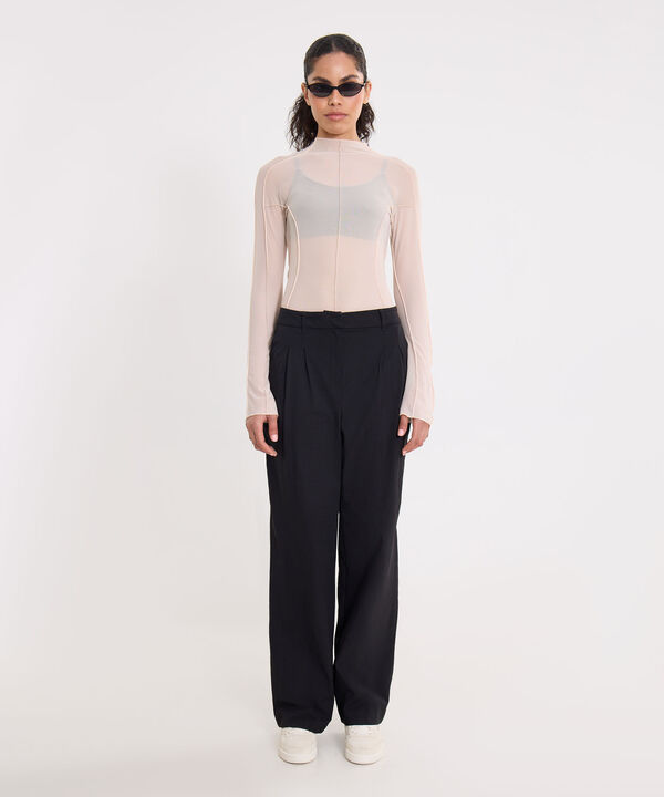 Pantalon Para Mujer Negro image number null