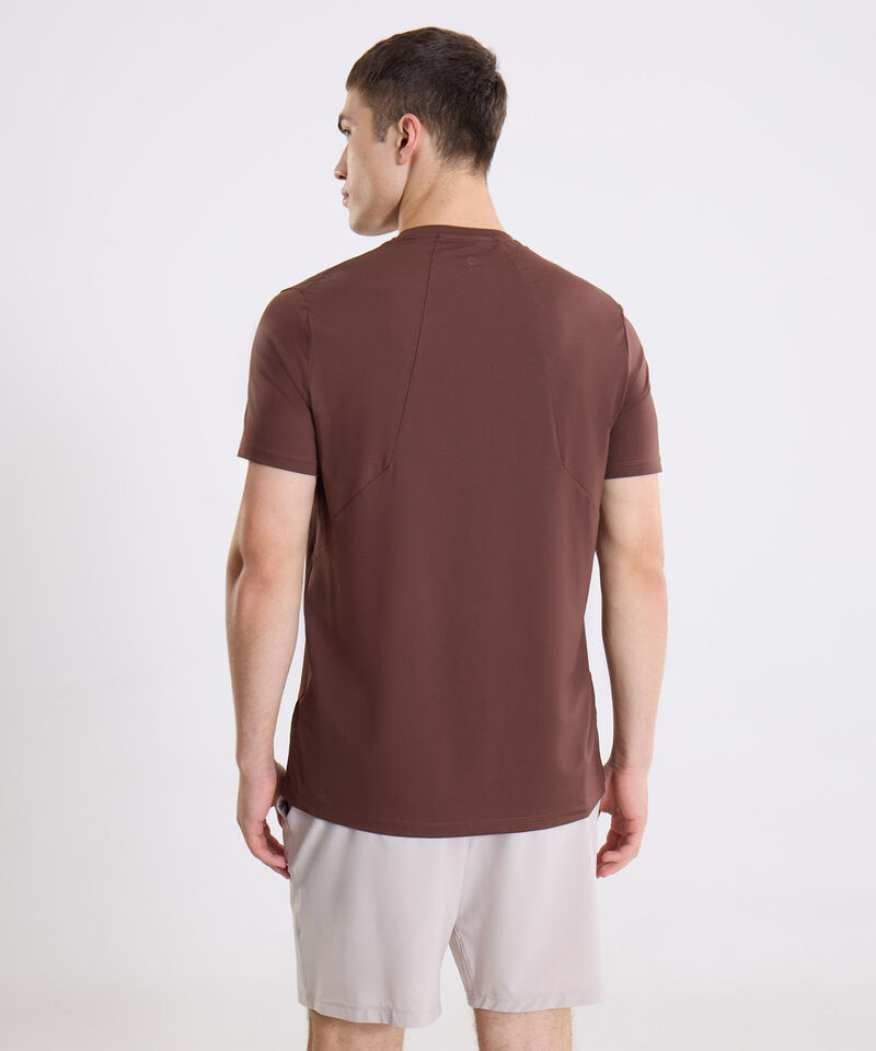 Camiseta Para Hombre CafeOscuro