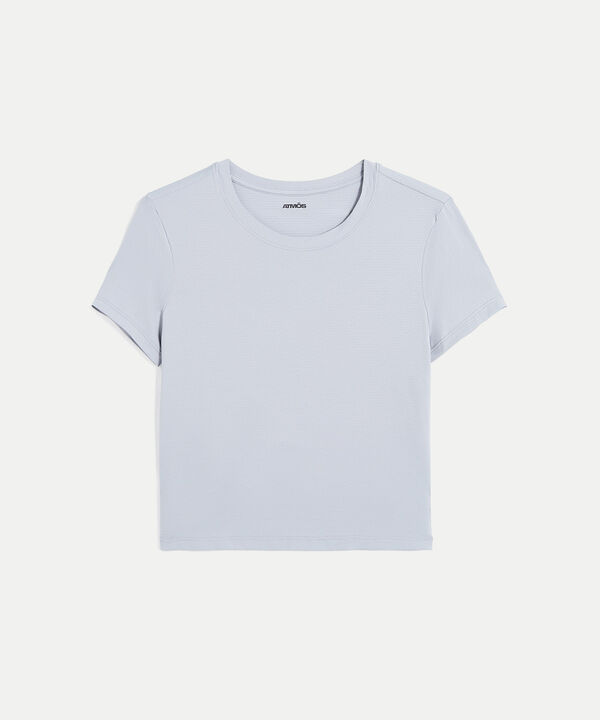 Camiseta Para Mujer GrisClaro image number null