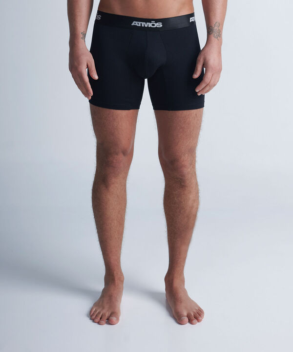 Boxer Para Hombre Negro image number null