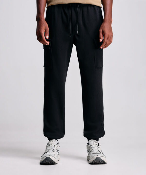 Pantalon Para Hombre Negro image number null