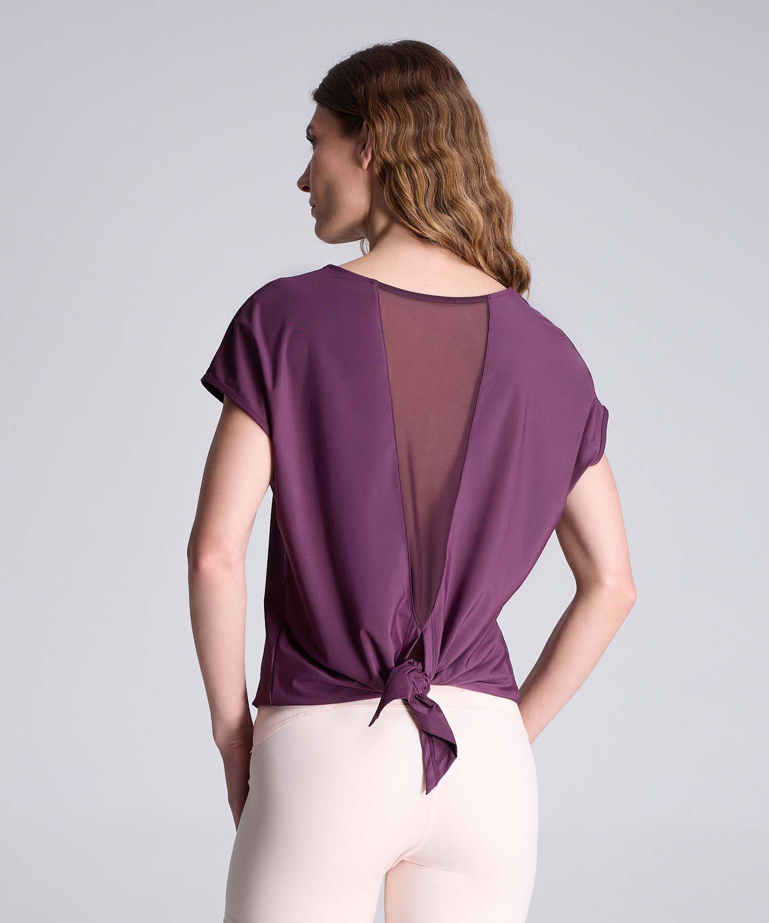 Camiseta Para Mujer Morado