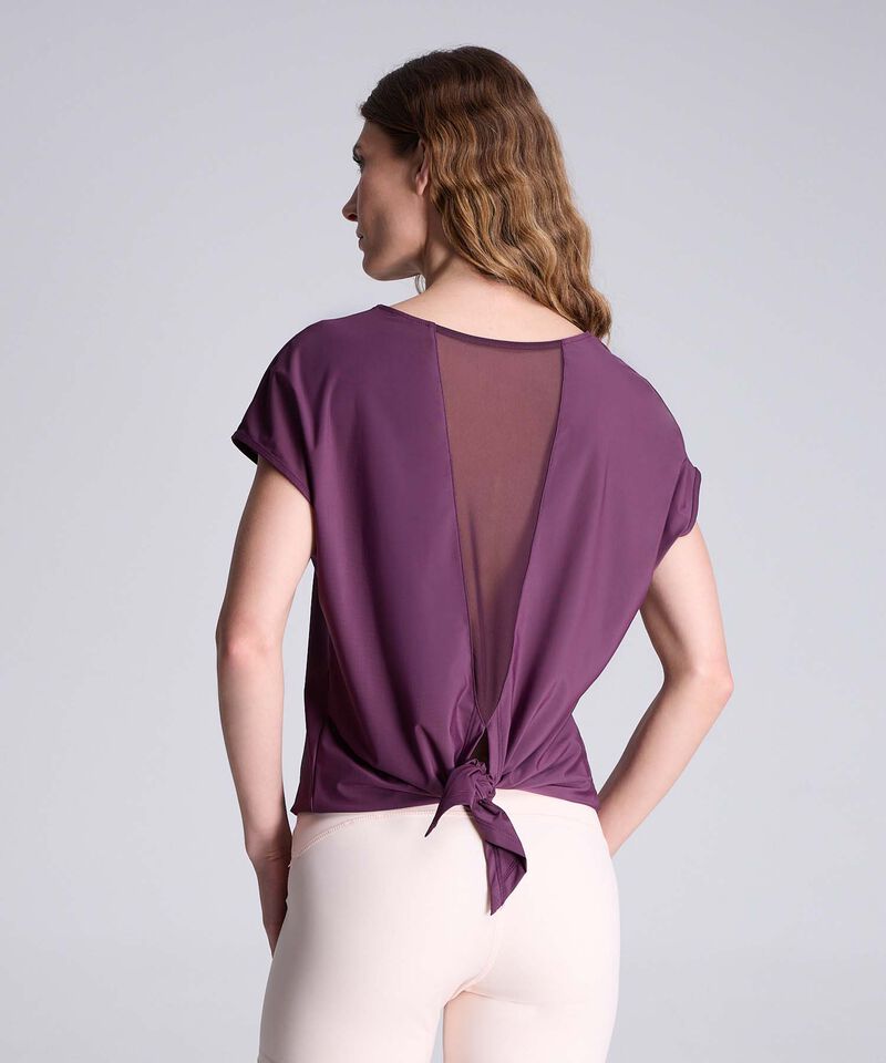 Camiseta Para Mujer Morado