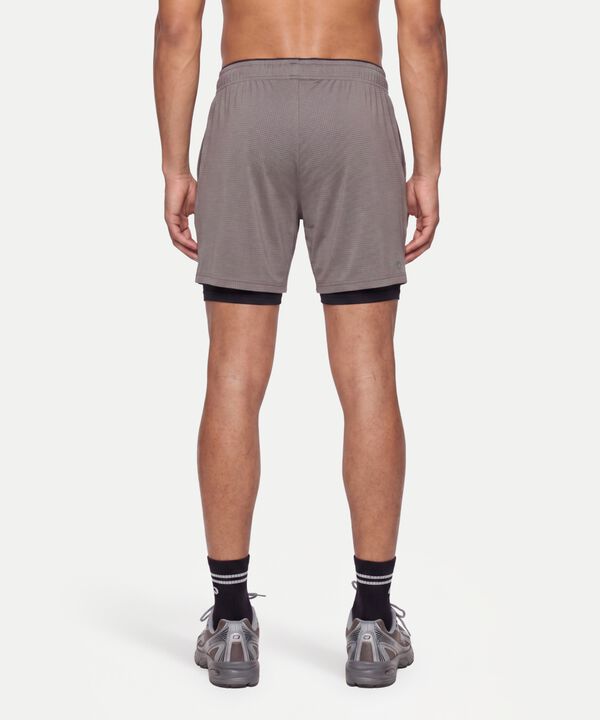 Bermuda Para Hombre GrisOscuro