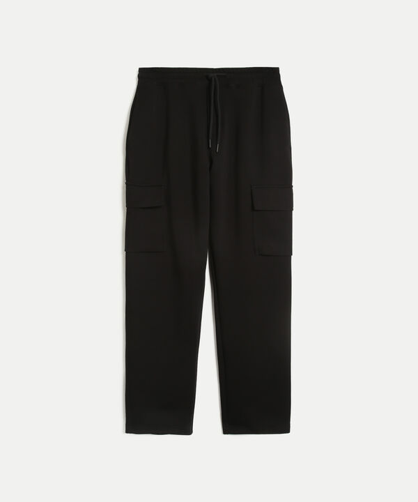 Pantalon Para Hombre Negro image number null