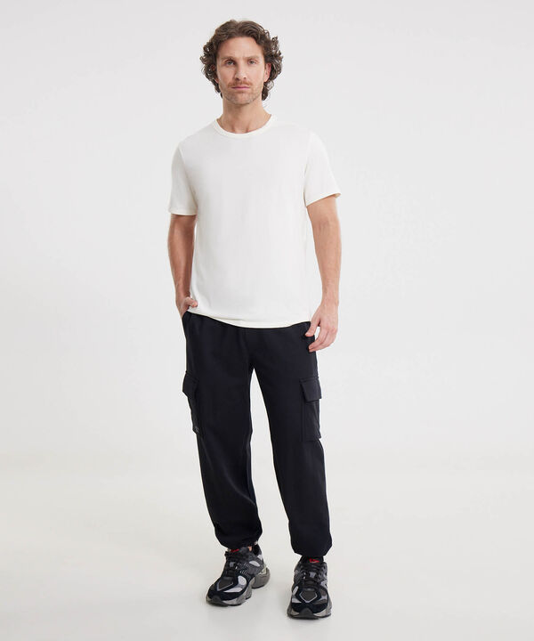 Pantalon Para Hombre Negro image number null
