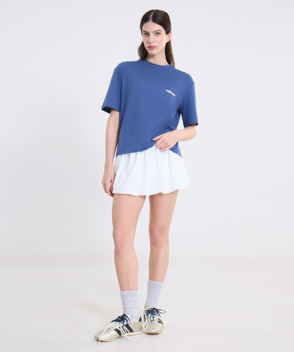 Camiseta Para Mujer AzulMedio