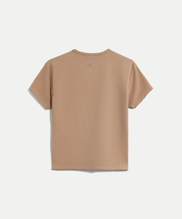 Camiseta Para Mujer Beige image number null