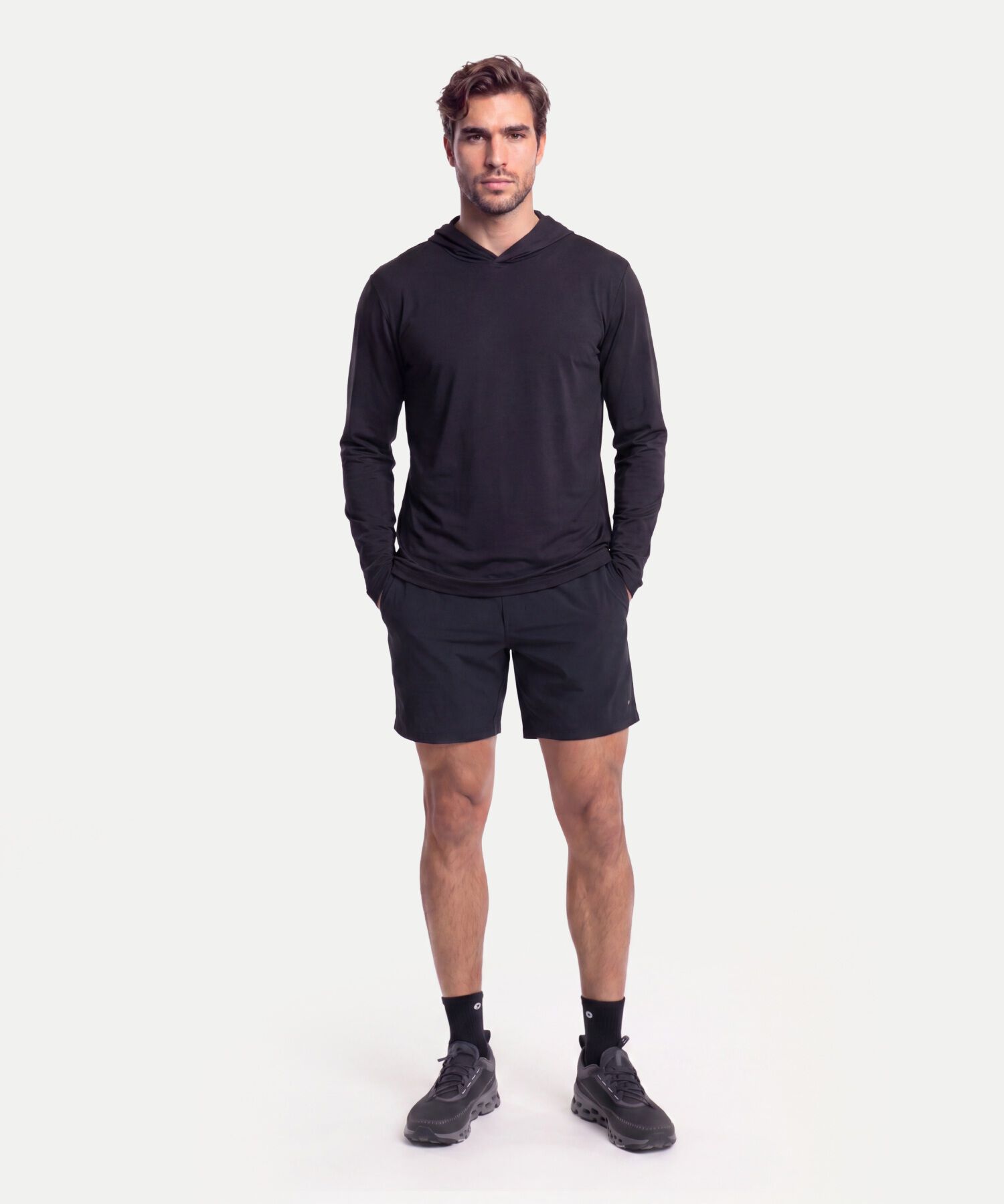 Bermuda Para Hombre Negro