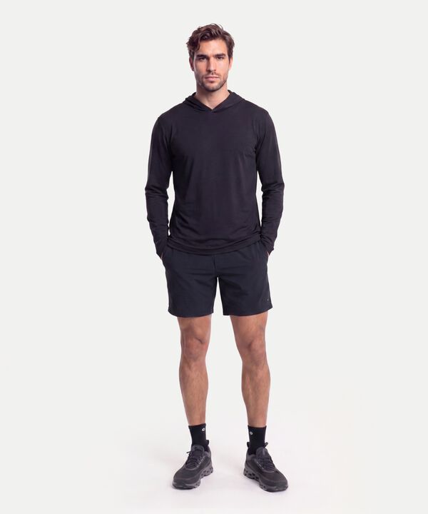Bermuda Para Hombre Negro