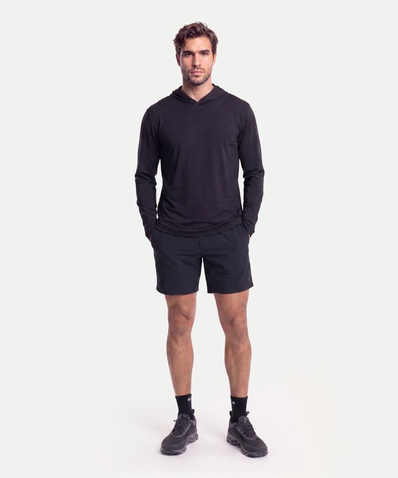 Bermuda Para Hombre Negro