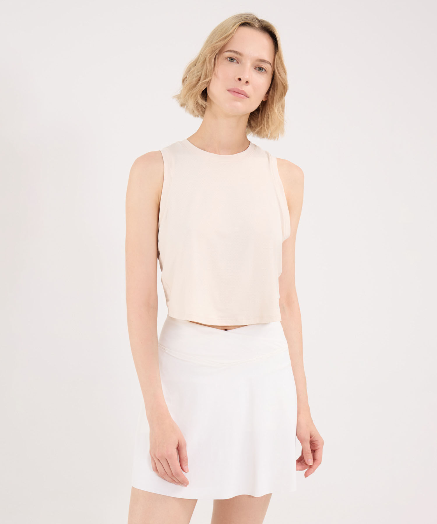 Camiseta Para Mujer Beige
