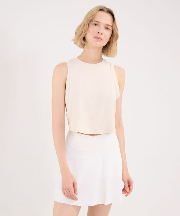 Camiseta Para Mujer Beige image number null
