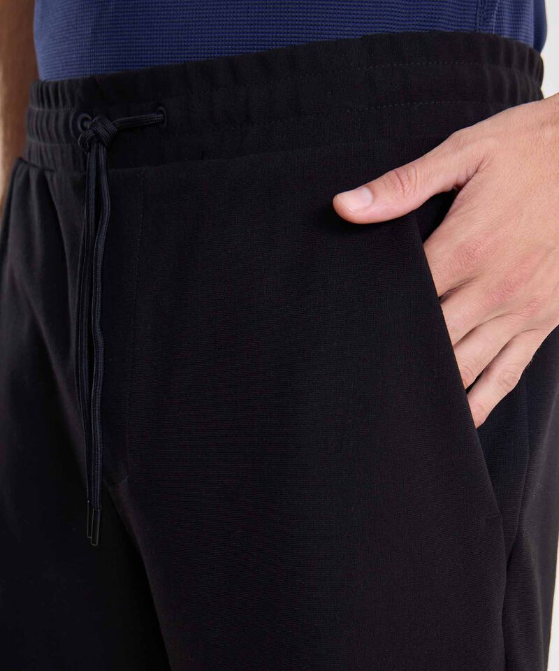 Bermuda Para Hombre Negro
