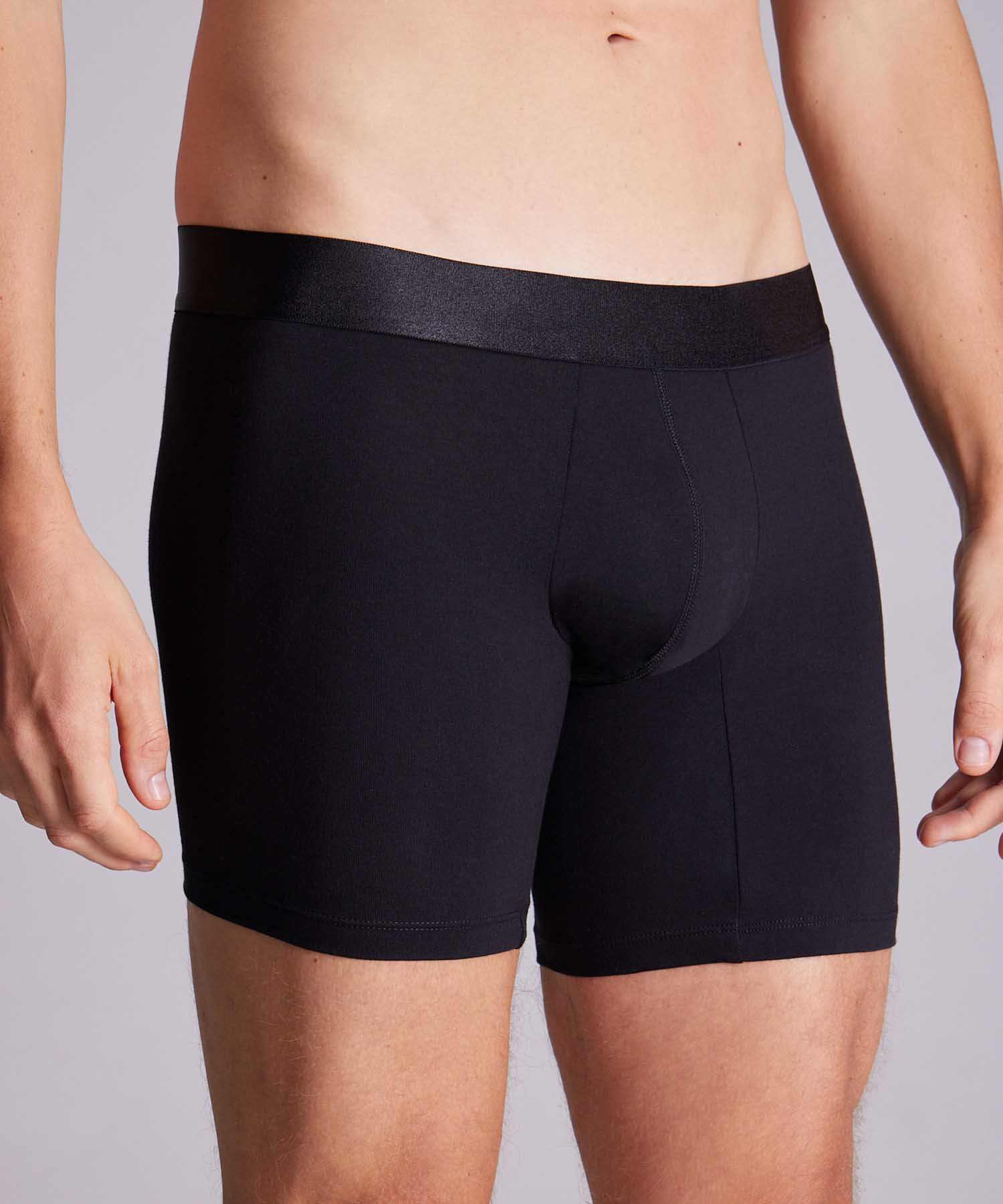 Boxer Para Hombre Negro