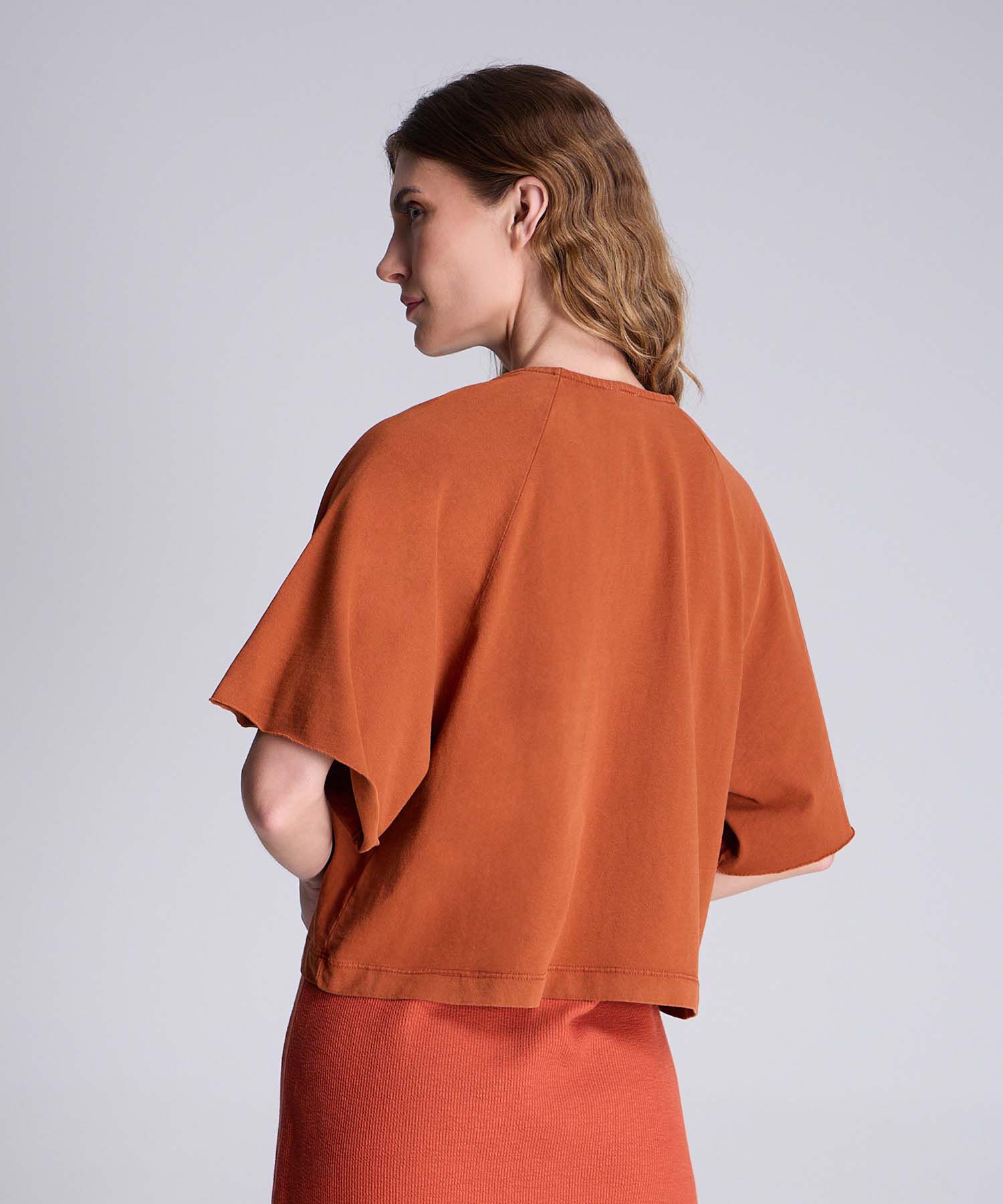 Camiseta Para Mujer Terracota