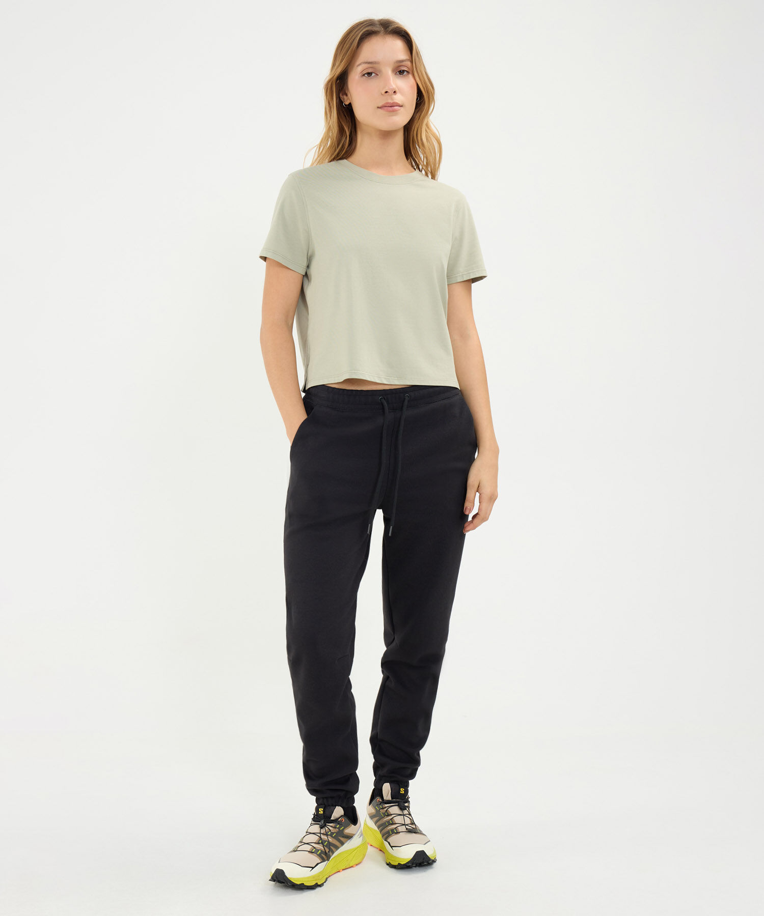 Camiseta Para Mujer VerdeClaro