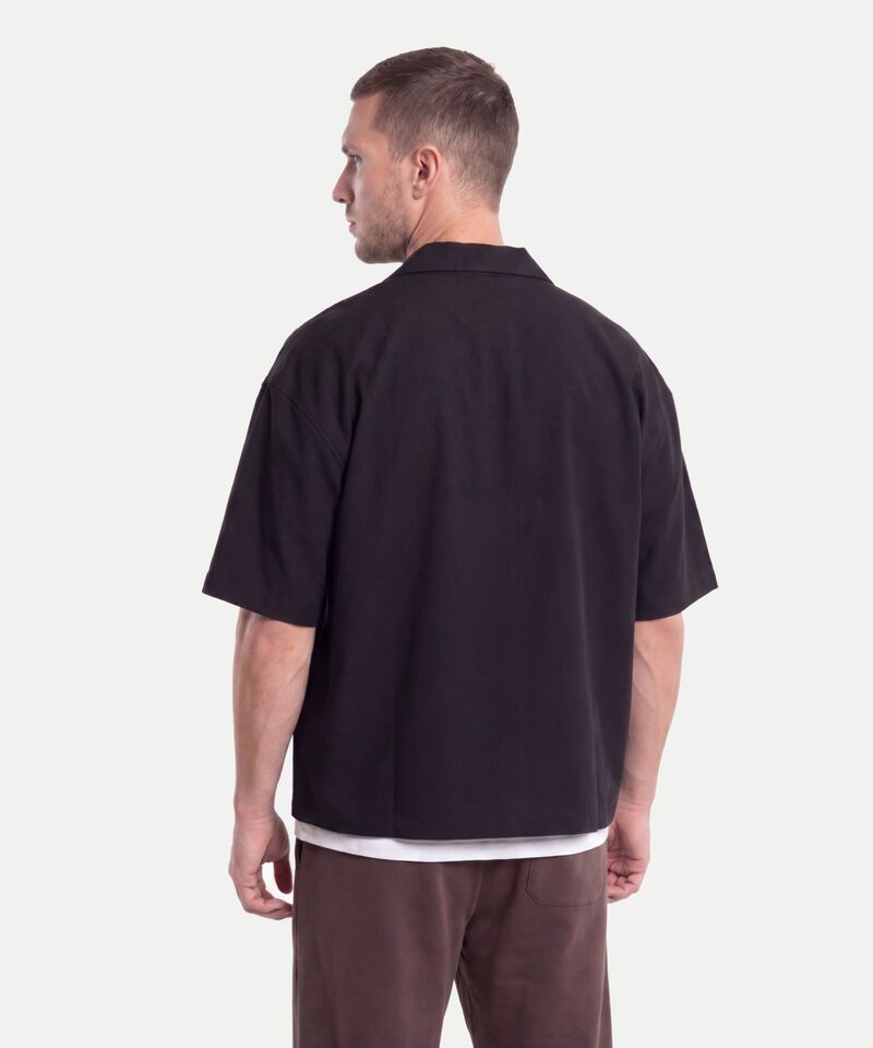 Camisa Para Hombre Negro