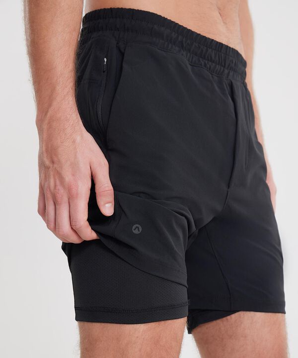 Short Para Hombre Black image number null
