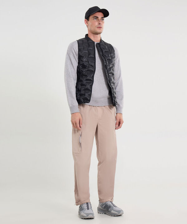 Chaleco Para Hombre Negro image number null