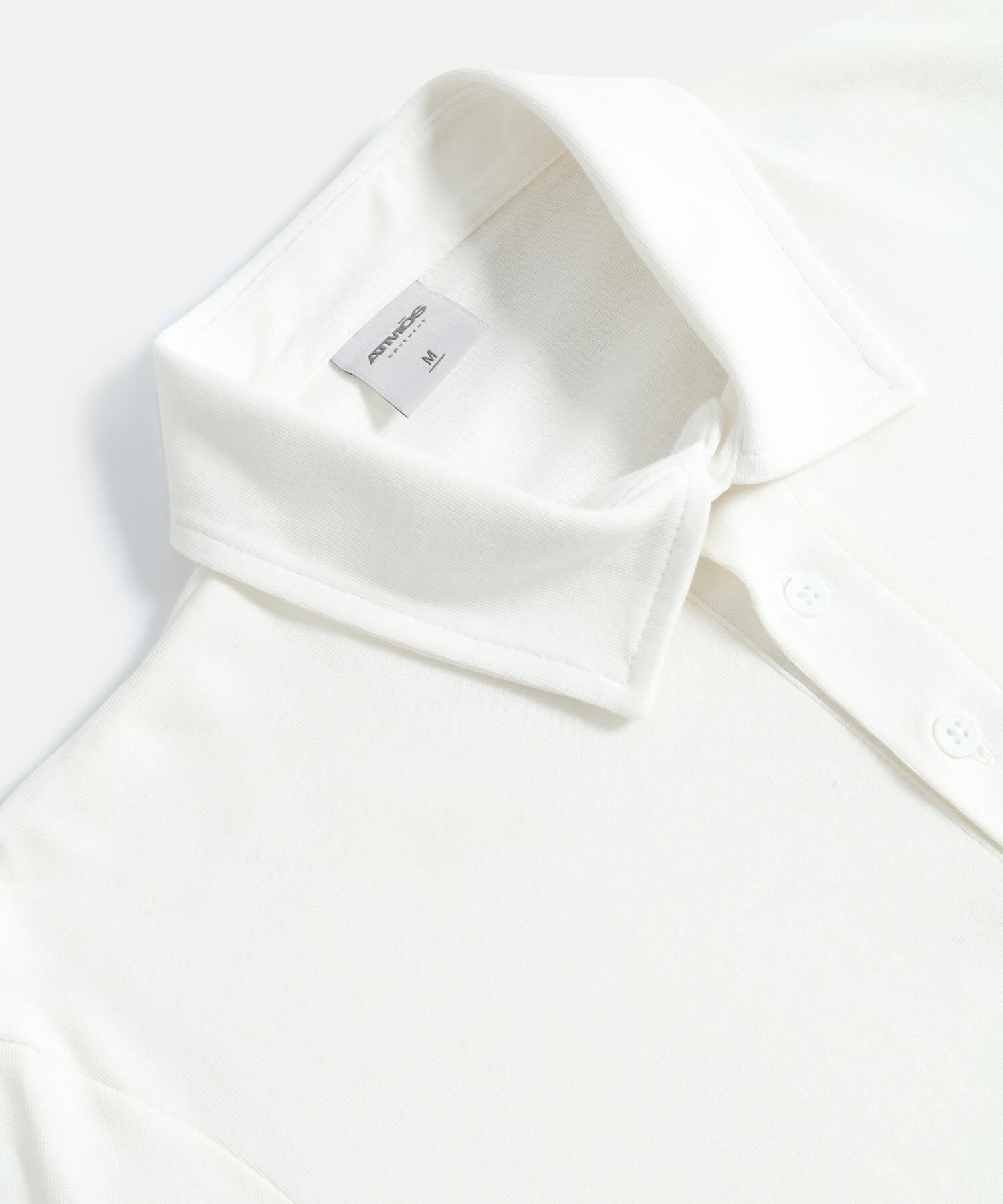 Polo Para Hombre Blanco