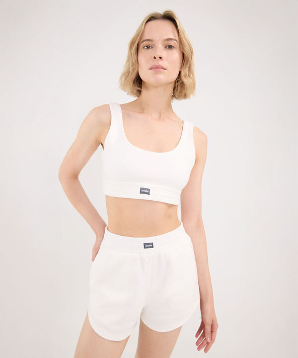 Top Para Mujer Marfil image number null