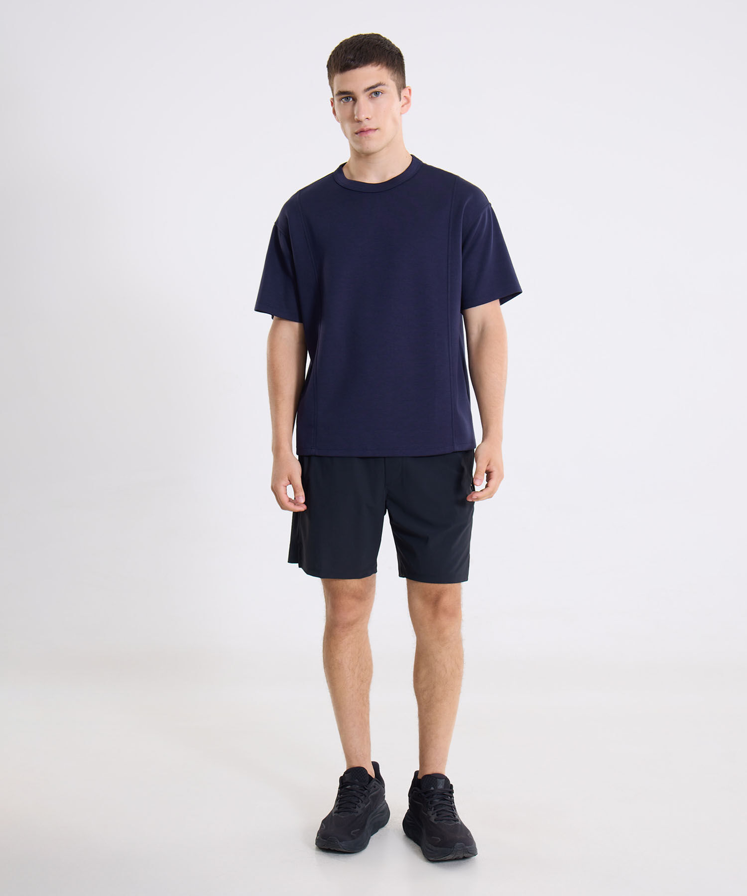 Camiseta Para Hombre AzulOscuro