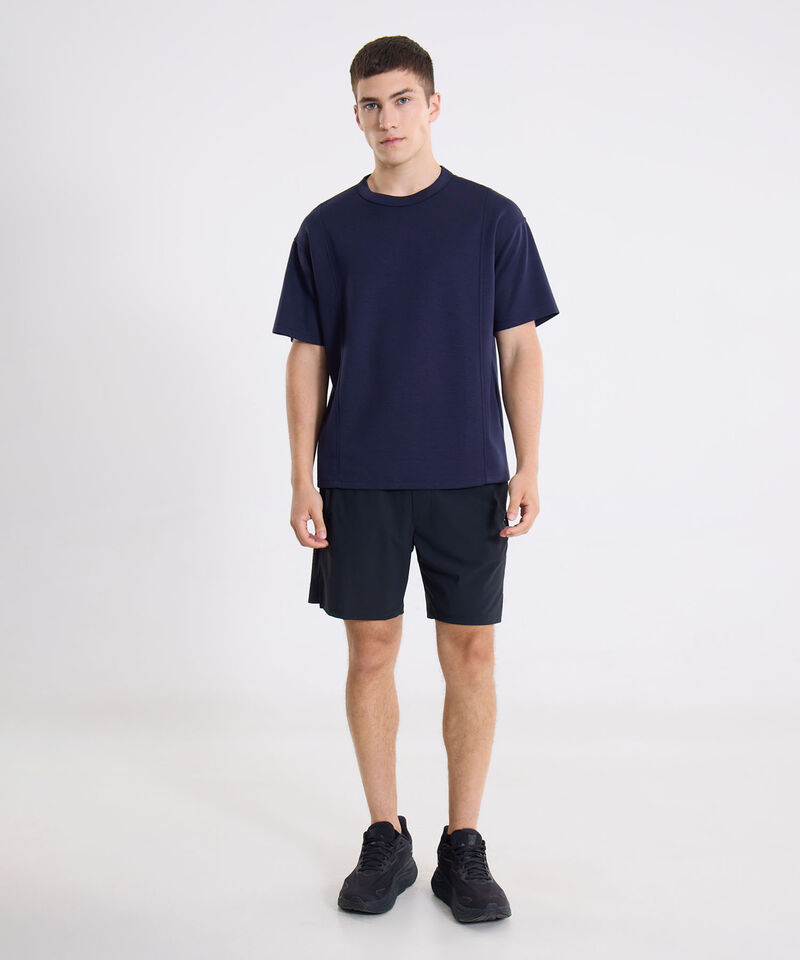 Camiseta Para Hombre AzulOscuro