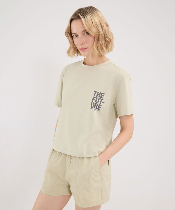 Camiseta Para Mujer VerdeClaro image number null