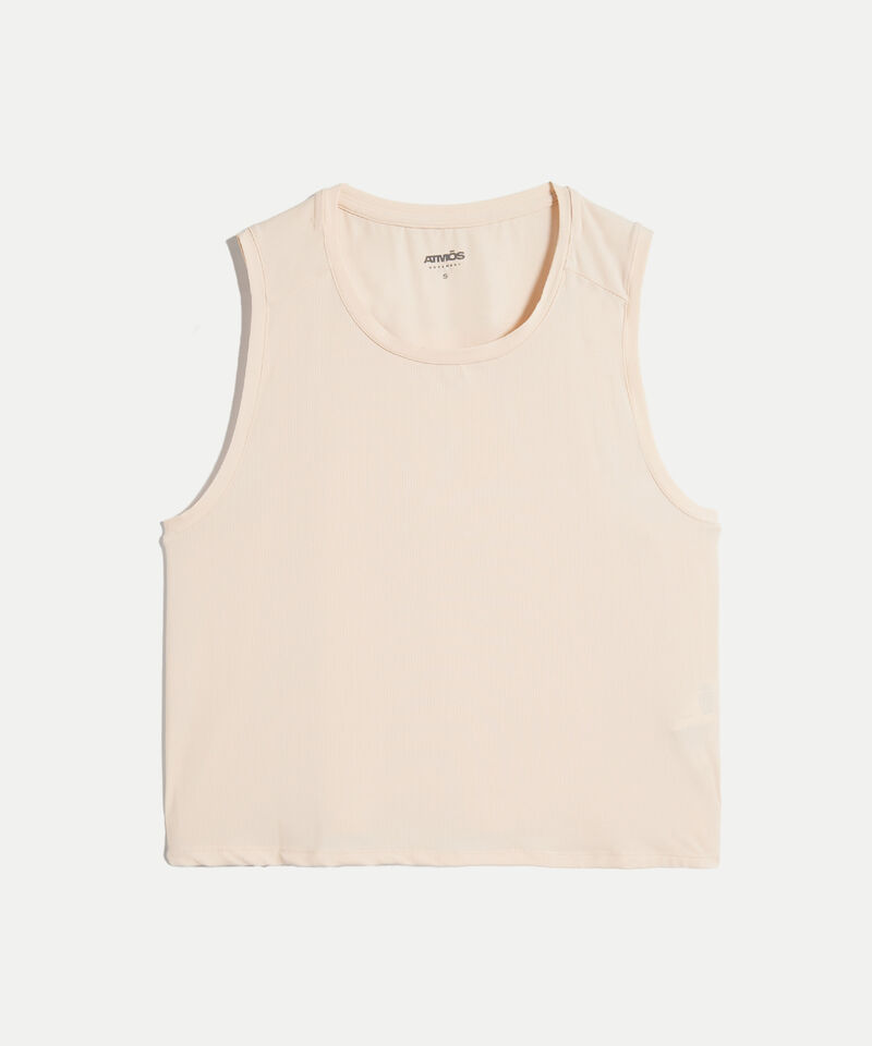 Camiseta Para Mujer Crema