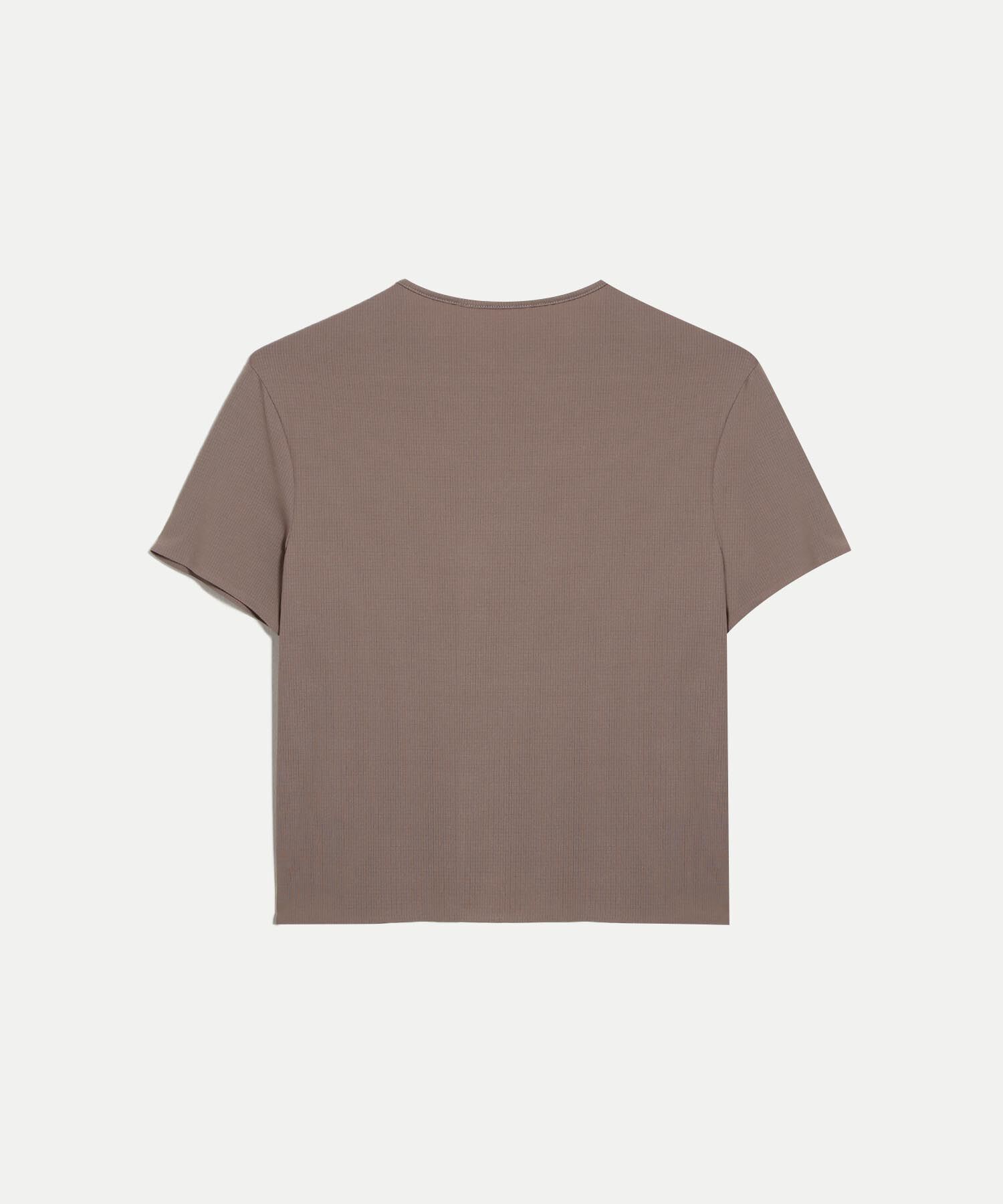 Camiseta Para Mujer Cafe