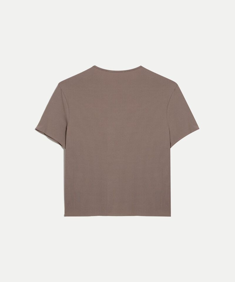 Camiseta Para Mujer Cafe