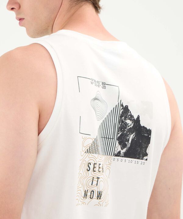 Camiseta Para Hombre Marfil