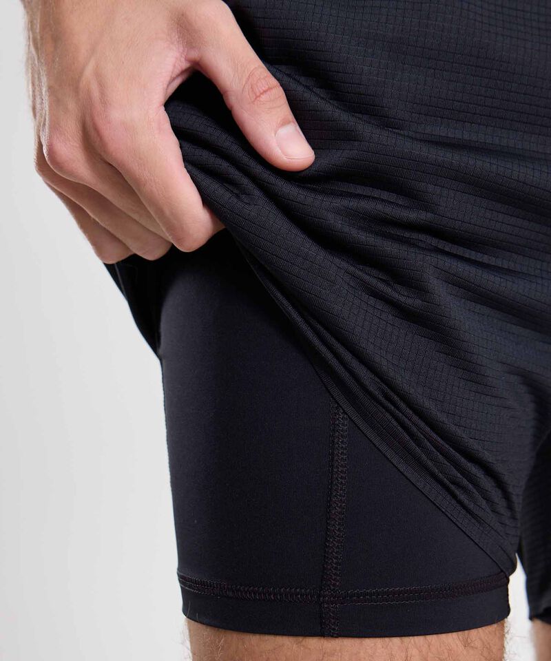 Bermuda Para Hombre Negro