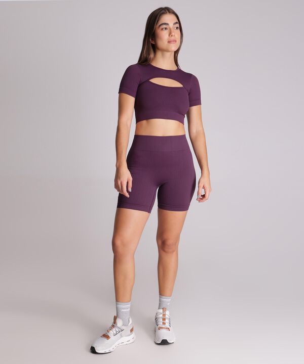 Camiseta Para Mujer Morado image number null