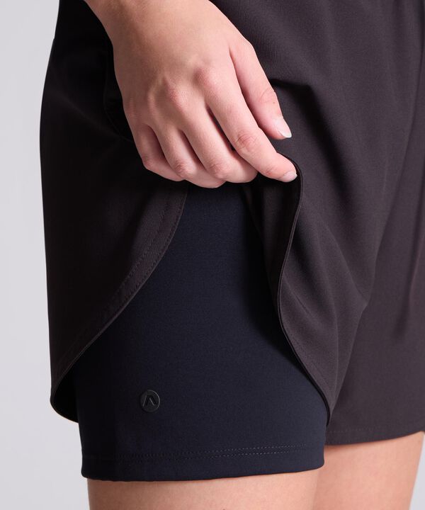 Short Para Mujer Negro image number null