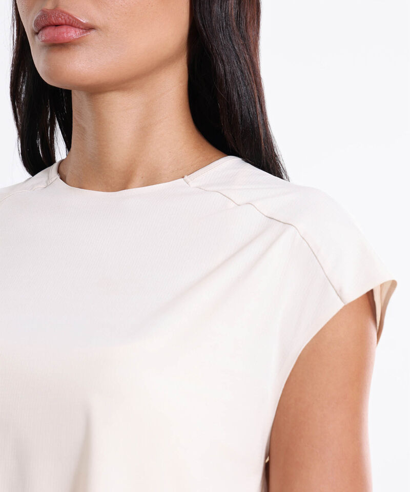 Camiseta Para Mujer Beige