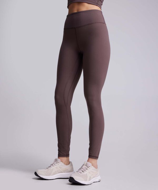 Leggins Para Mujer Cafe image number null