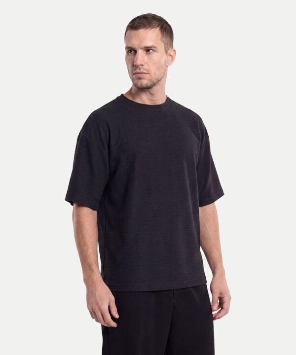 Camiseta Para Hombre Negro image number null
