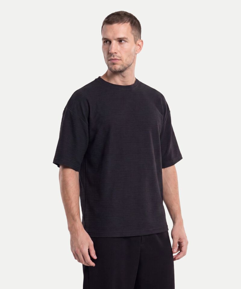Camiseta Para Hombre Negro