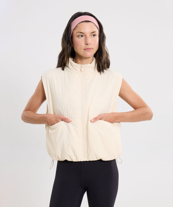 Chaleco Para Mujer Crudo image number null