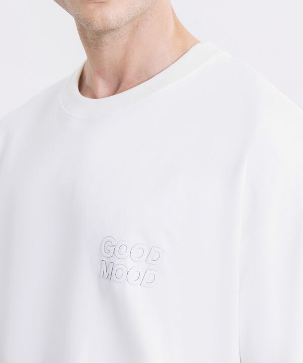 Camiseta Para Hombre Blanco image number null