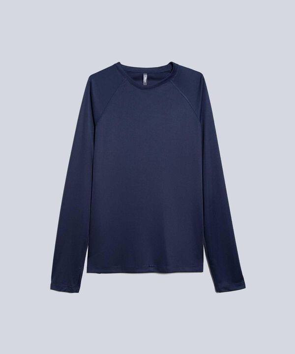Camiseta Para Hombre AzulOscuro